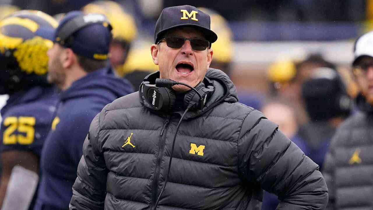 Jim Harbaugh admits Wolverines are winning battle for NFL scouting to keep Andrew Fluellen at Michigan